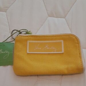 Brand New! Vera Bradley -Yellow Coin Purse